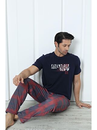 Lacivert-Kırmızı-Beyaz