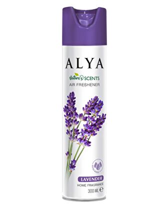 Alya Karışık Nature's Scents Lavander - Lavanta Su Bazlı Oda Spreyi 300 ml