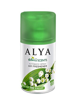 Alya Karışık Nature's Scents Lilly Of The Valley - Müge Çiçeği Oda Kokusu Yedek Makine Spreyi 250 ml