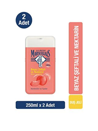 Le Petit Marseillais Duş Jeli Şeftali Ve Nektarin 250 ml x2