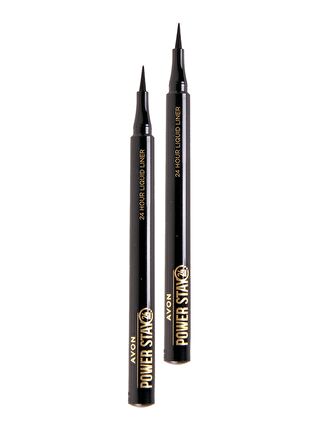 AVON Power Stay Likit Liner Blackest Black 2'li Set