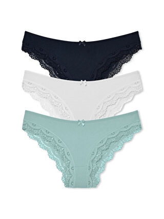 Lacivert-Beyaz-Yeşil