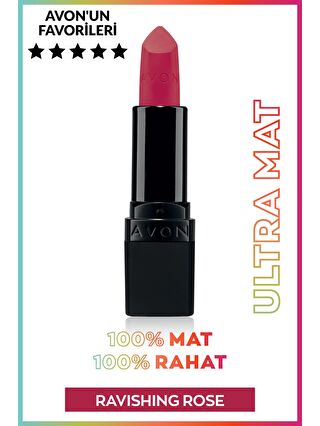 AVON Ultra Mat Ruj Ravishing Rose