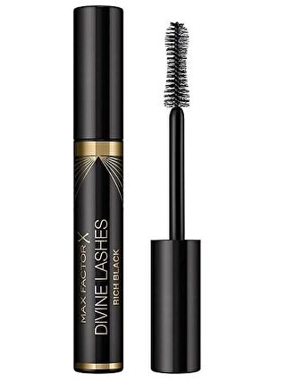 Max Factor Siyah Maskara Divine Lashes Mascara 001 Rich Black