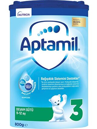 Aptamil 3 Devam Sütü 800 g 9-12 Ay Akıllı Kutu