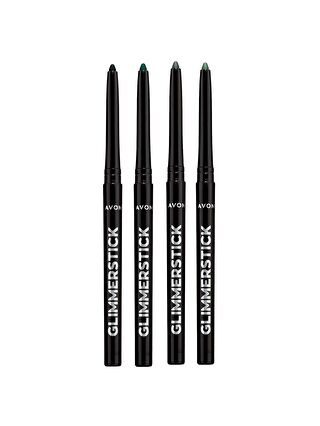 AVON Asansörlü Göz Kalemi Paketi Blackest Black, Emerald, Forest Green ve Saturn Grey