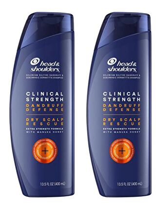 Head & Shoulders Head & Shoulders Clinical Strength Şampuan 400 ml x 2 Adet