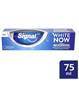 Signal White Now Instantly Anında Beyazlık Diş Macunu 75 ml