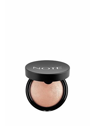 Note Cosmetique Baked Powder 01 Stardust Işıltılı Bitişli Highlighter Toz Yüz Pudrası