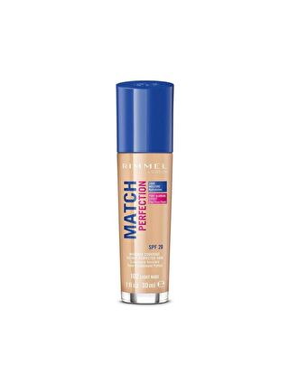 Rimmel London Rımmel Match Perfectıon Fondoten No:102 Lıght Nude