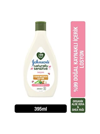 JOHNSON'S Naturally Sensitive Losyon 395 ml