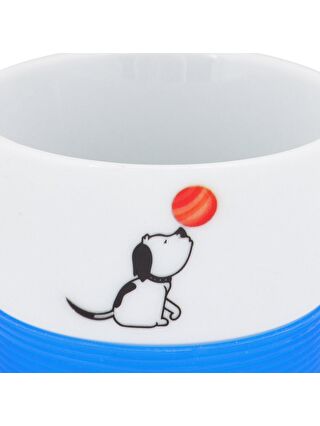 Biggdesign Karışık Dogs Seramik Kupa Mug Silikon Bantlı