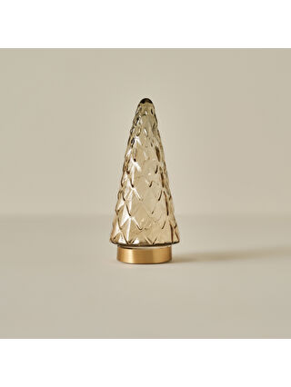 Bella Maison Sarı Pine Tree Ledli Aydınlatma Gold (10,5x10,5x2,4 cm)