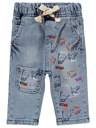 Civil Baby Erkek Bebek Jean Pantolon 6 18 Ay Açık Mavi