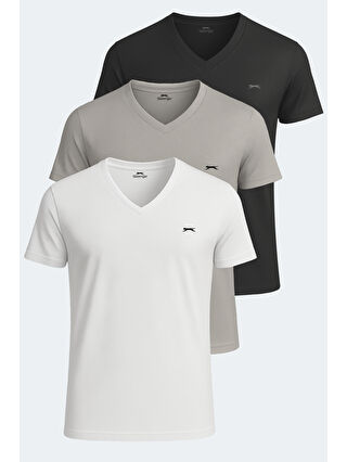 Beyaz-Siyah-Gri Melanj