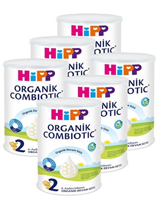 HiPP 2 Organic Combiotic Devam Sütü 350 gr x 6 Adet