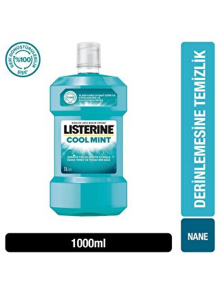 Listerine Cool Mint Ağız Bakım Suyu 1 Lt