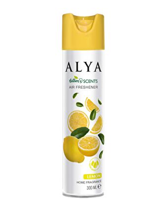 Alya Karışık Nature's Scents Lemon- Limon Su Bazlı Oda Spreyi 300 ml