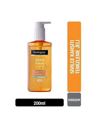 Neutrogena Visibly Clear Sivilce Karşıtı Yağsız Günlük Yüz Temizleme Jeli 200 Ml