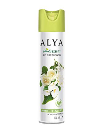 Alya Karışık Nature's Scents White Flowers - Beyaz Çiçekler Su Bazlı Oda Spreyi 300 ml