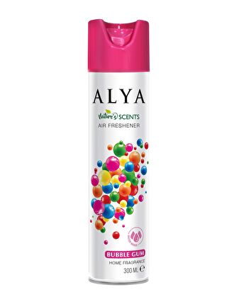 Alya Karışık Nature's Scents Bubble Gum Su Bazlı Oda Spreyi 300 ml