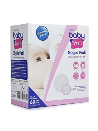 baby mom Göğüs Pedi 60 Adet