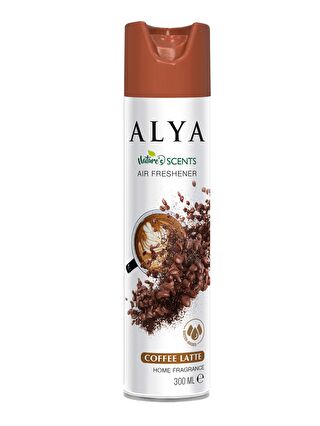 Alya Karışık Nature's Scents Coffee Latte Su Bazlı Oda Spreyi 300 ml