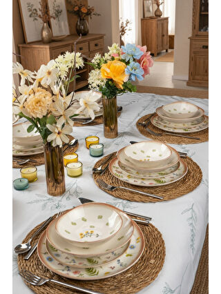 Beyaz-Açık Turuncu