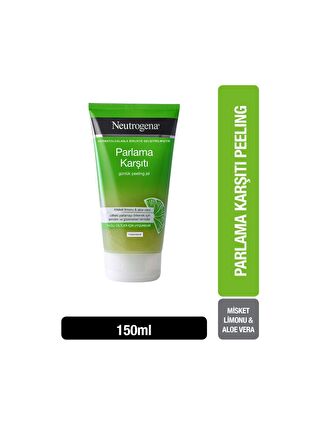 Neutrogena Parlama Karşiti Yüz Temizleme Jeli Peeling 150 ml