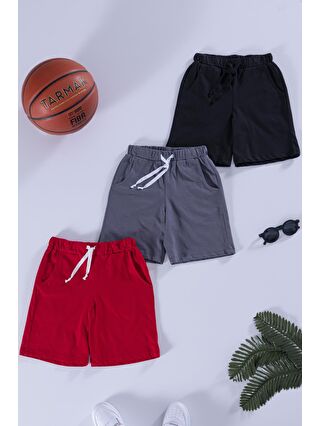 Siyah-Kırmızı-Gri