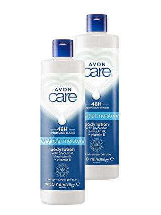 AVON Care Essential Nemlendirici Vücut Losyonu 400 Ml. İkili Set