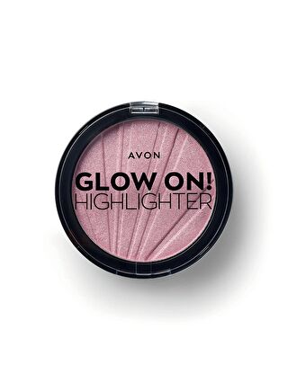 AVON Glow On Aydınlatıcı Sıkıştırılmış Pudra 12,5gr Pink Glow