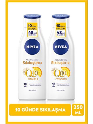 NIVEA Q10 Sıkılaştırıcı C Vitaminli Vücut Losyonu 250 ml X 2 Adet, Ne mlendirici