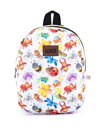 Beyaz-Açık Lacivert- Açık Kırmızı