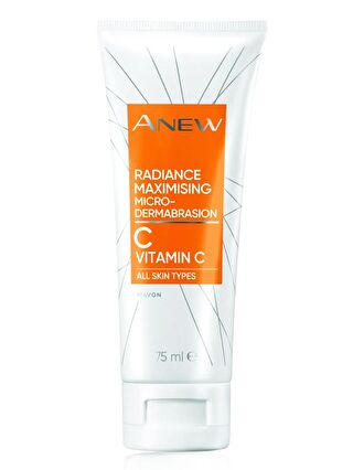 AVON Anew Yüz İçin Aydınlık Görünüm Veren C Vitamini İçeren Arındırıcı Scrub 75 Ml.