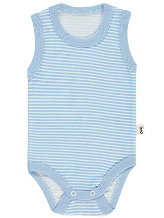 Civil Baby Bebek Çıtçıtlı Badi 1-36 Ay Mavi