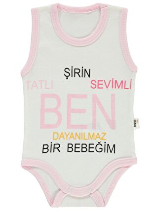 Civil Baby Bebek Çıtçıtlı Badi 1-36 Ay Pembe