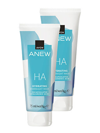 AVON Anew Hyalüronik Asit İçeren Gece Maskesi 75 Ml. İkili Set