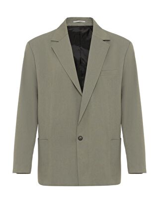 VAMOSCLO Haki Oversize Blazer Ceket