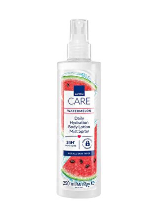 AVON Care Watermelon Karpuz Kokulu Nemlendirci Vücut Losyon Spreyi 250 Ml.