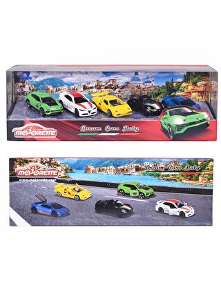 Majorette Dream Cars İtaly 5'li Koleksiyon Paketi