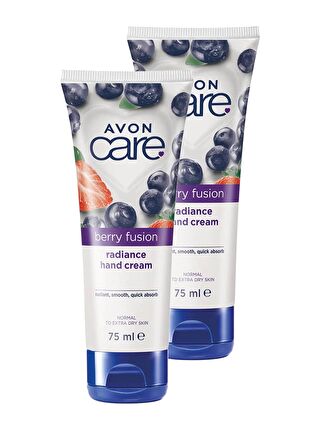 AVON Care Berry Fusion Yabanmersinli El Kremi 75 Ml. İkili Set