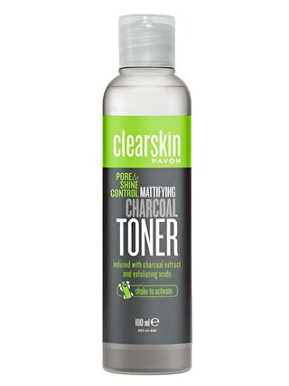 AVON Clearskin Kömür Özlü Matlaştırıcı Tonik 100 Ml.