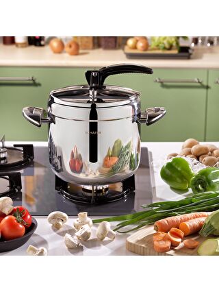 SCHAFER Gri CLASSIC PRESSURE COOKER-7 LT.-INOX