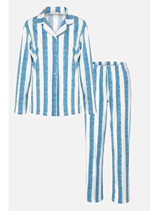 Mavi-Açık Mavi-Beyaz