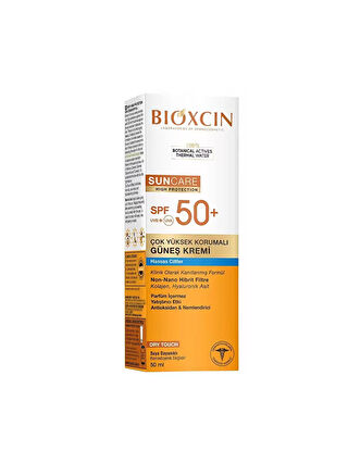 Bioxcin Sun Care Çok Yüksek Korumalı Hassas Ciltler İçin Güneş Kremi SPF50+ 50ml