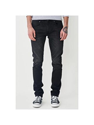 Lee Luke Slim Tapered Erkek Siyah Pantolon