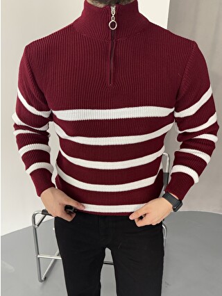 Bordo-Beyaz