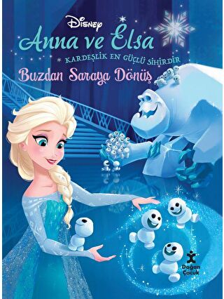 Doğan Çocuk Disney Karlar Ülkesi Anna Ve Elsa Buzdan Saraya Dönüş -