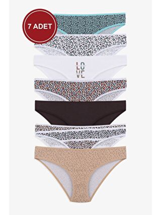 Siyah-Beyaz-Açık Kahverengi